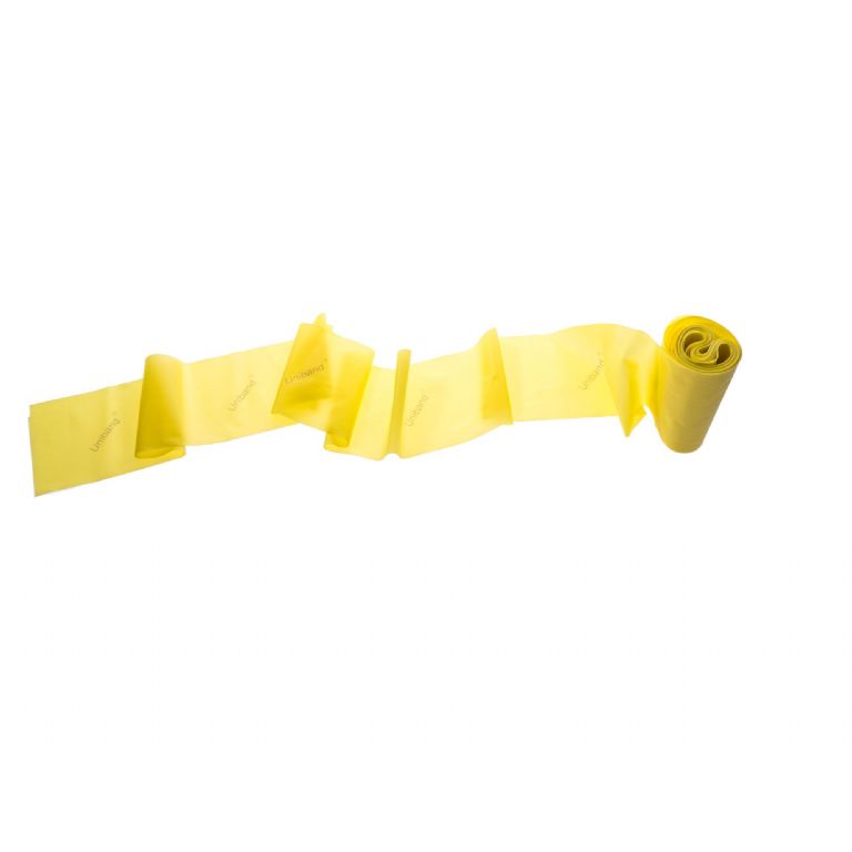 MED60-Yellow Latex Free Exercise Band 50 Metre Roll